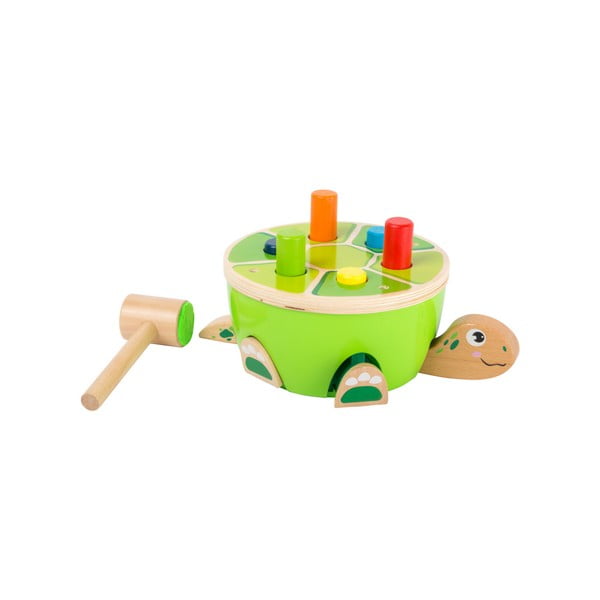 Dziecięca gra zręcznościowa Legler Turtle Hammering-image-1