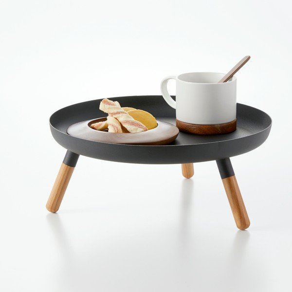 Metalowa taca ø 32 cm – YAMAZAKI-image-2