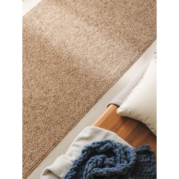 Jasnobrązowy chodnik odpowiedni do prania 80x240 cm Rocco Caramel – Elle Decoration-image-3