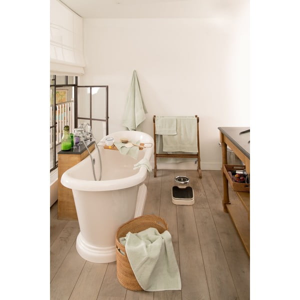 Miętowy ręcznik Tiseco Home Studio, 50x100 cm-image-1