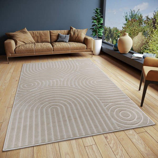Kremowy dywan 57x90 cm Iconic Wave – Hanse Home-image-1