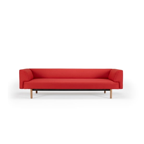 Czerwona sofa trzyosobowa Kragelund Ebeltoft