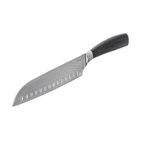 Nóż typu santoku ze stali damasceńskiej – Orion-image-2