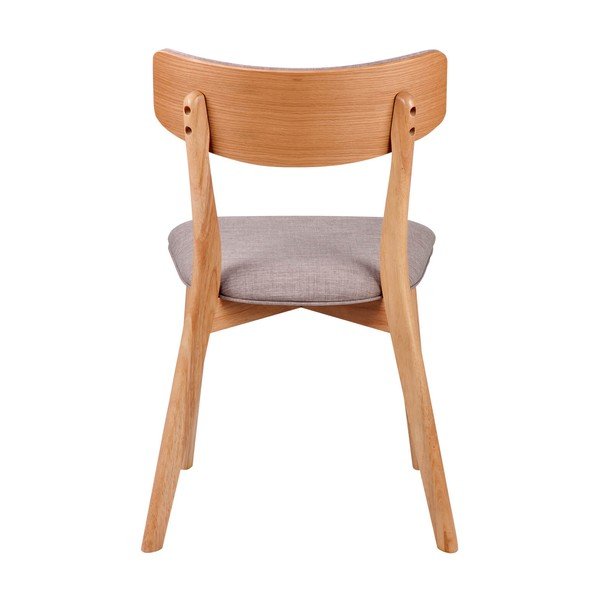 Zestaw 2 jasnoszarych krzeseł sømcasa Anais-image-1