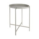 Metalowy okrągły stolik ø 40 cm Meseta  – Leitmotiv