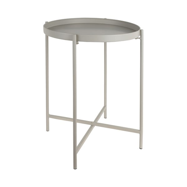 Metalowy okrągły stolik ø 40 cm Meseta  – Leitmotiv