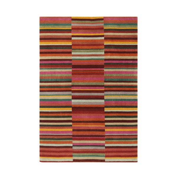 Wełniany dywan Jacob Red, 160x230 cm