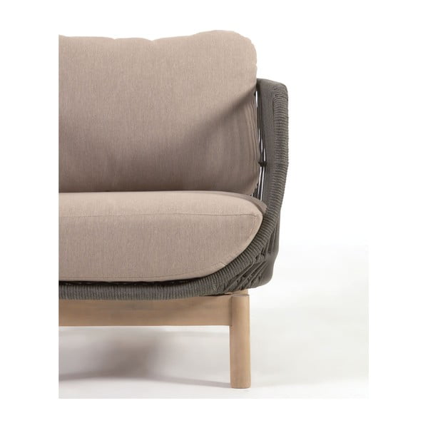 Fotel ogrodowy w kolorze khaki Kave Home Catalina-image-4