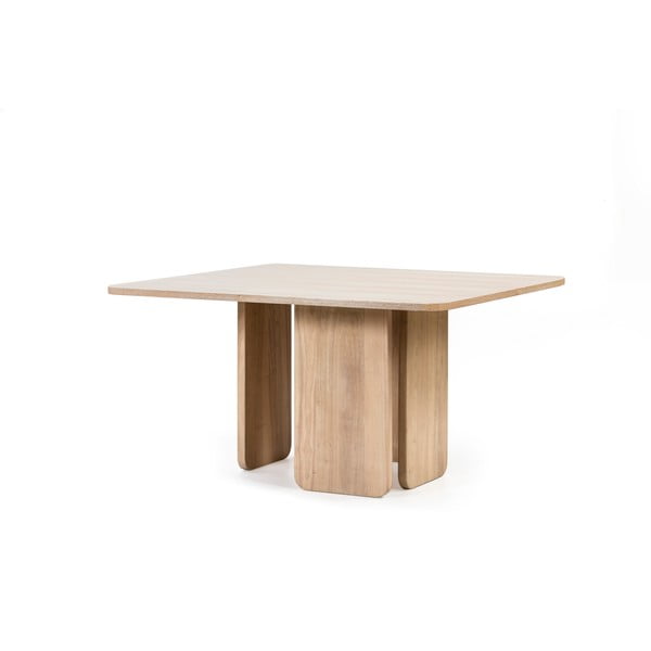 Stół do jadalni w dekorze drewna jesionowego Teulat Arq, 137x137 cm-image-3