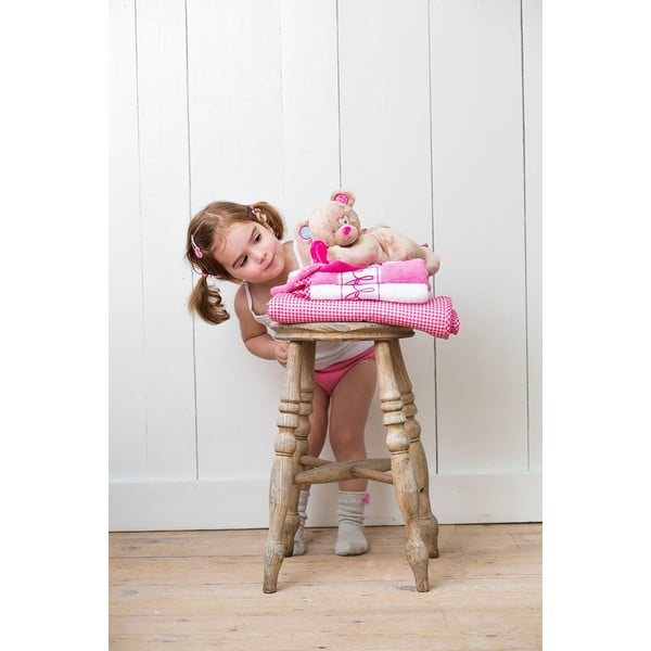 Różowy ręcznik Tiseco Home Studio, 70x130 cm-image-1