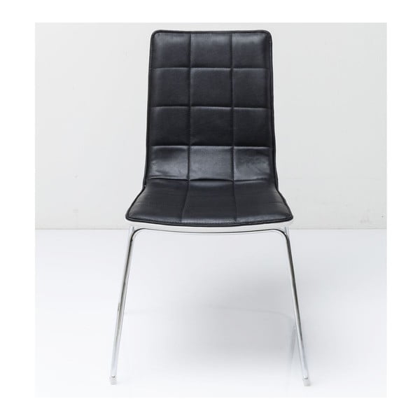 Czarne krzesło Kare Design Fidelity