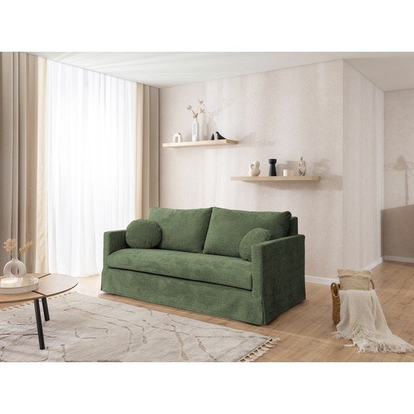 Zielona sofa 195 cm Paphos – Ropez-image-2