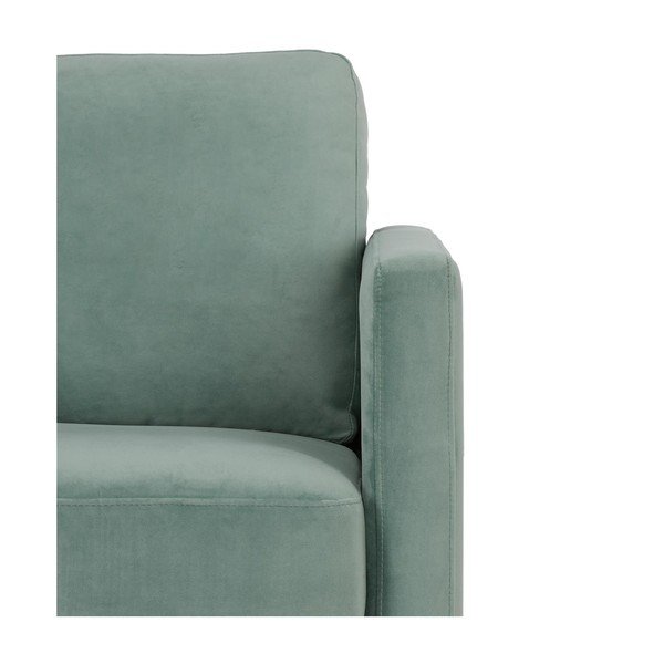 Turkusowa aksamitna sofa 184 cm Highland – Støraa-image-4