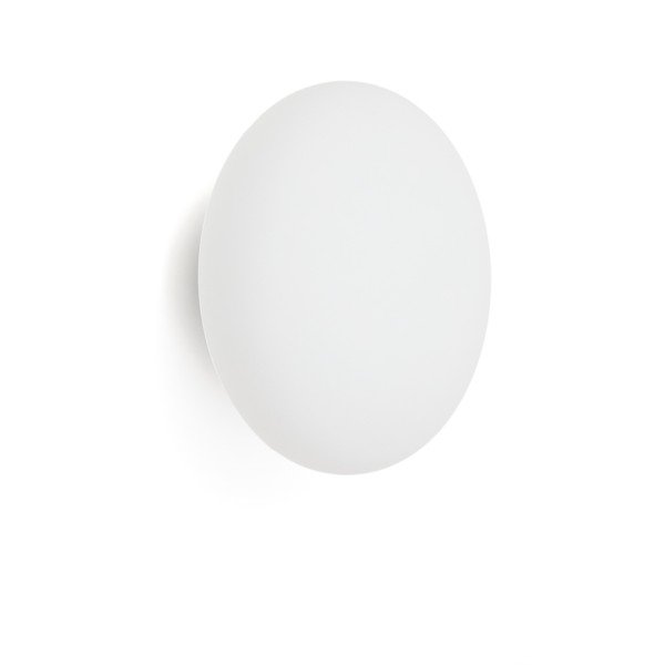 Kinkiet w biało-srebrnym kolorze ø 26 cm Bamila – Kave Home