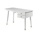 Biała dziecięce biurko z drewna sosnowego Vipack Billy