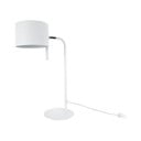 Biała lampa stołowa Leitmotiv Shell, wys. 45 cm