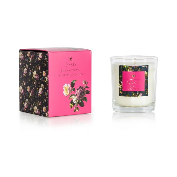 Świeczka o zapachu róż i paczuli Bahoma London Oasis Renaissance, 55 h