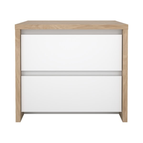 Biało-naturalna szafka nocna Next – Tvilum-image-3
