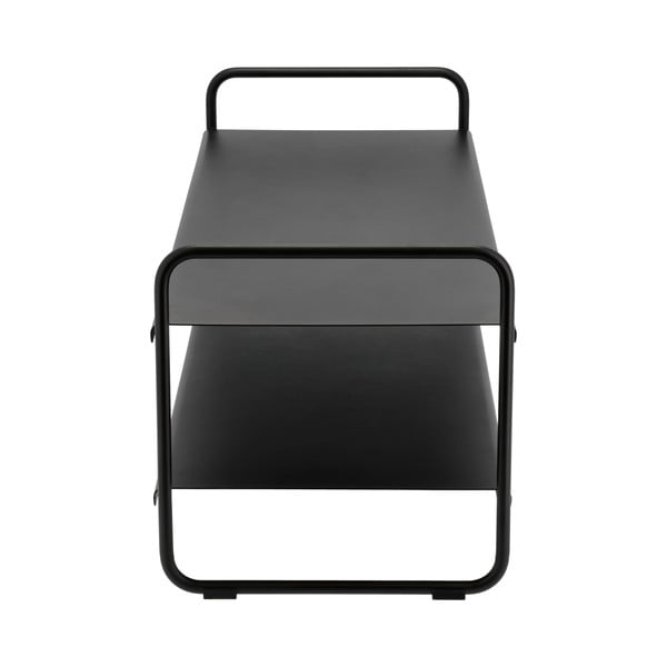 Czarny stalowy regał na buty 33x33x80 cm A-Shoe – Zone-image-4