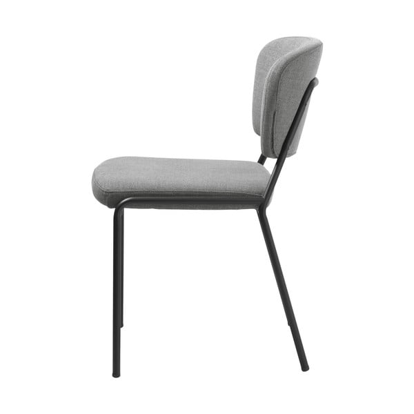Szare krzesło do jadalni Unique Furniture Brantford