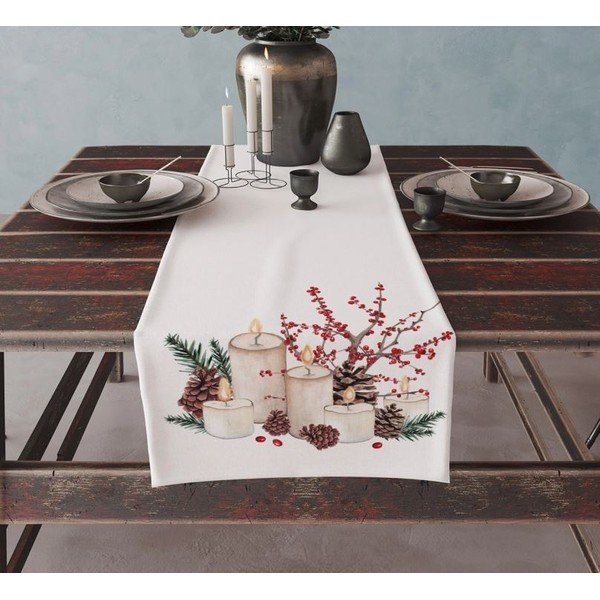 Bieżnik ze świątecznym motywem 45x140 cm Merry Christmas – Mila Home-image-1