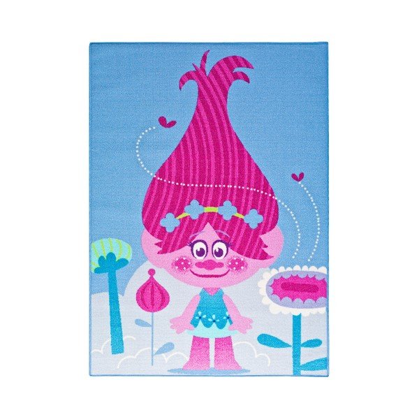Dywan dziecięcy Universal Trolls Queen, 95x133 cm-image-1