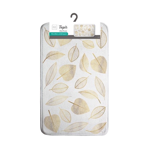 Biały tekstylny dywanik łazienkowy 45x75 cm Joya – douceur d'intérieur-image-2