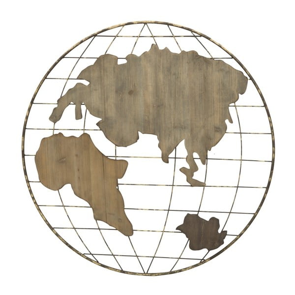 Dekoracja ścienna Mauro Ferretti Globe Map, ⌀ 88 cm