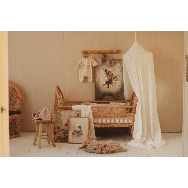 Biały bawełniany baldachim Cream – Moi Mili-image-4