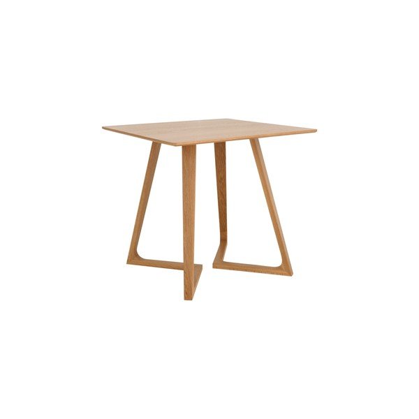 Stół z litego drewna dębowego 75x80 cm Gradie – Ellos Home