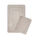 Jasnobrązowe dywaniki łazienkowe zestaw 2 szt. 50x80 cm Cerceve – Foutastic