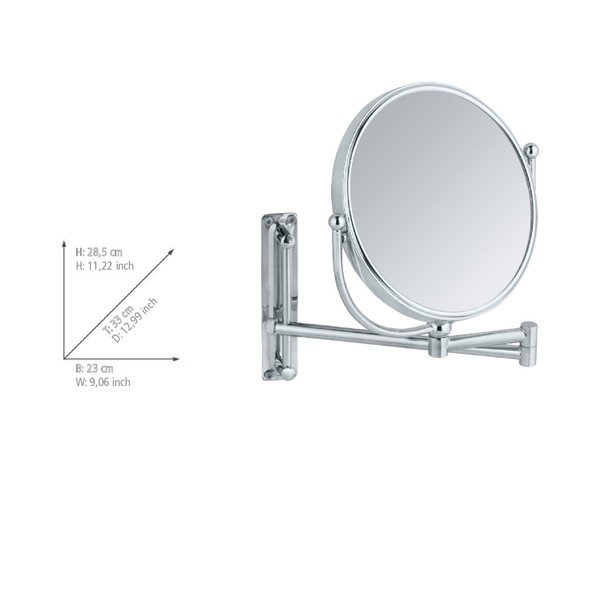 Lustro kosmetyczne ø 19 cm Deluxe – Wenko-image-1