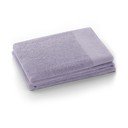 Lawendowy bawełniany ręcznik kąpielowy frotte 70x140 cm Amari – Restilo
