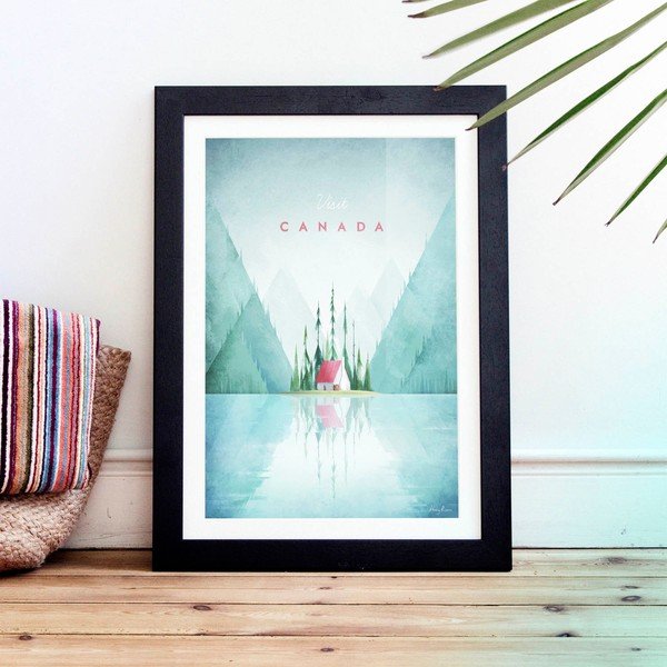 Plakat Travelposter Canada, 30 x 40 cm-image-1