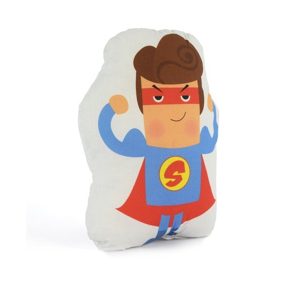 Dziecięca poduszka bawełniana Baleno Super Hero, 40x30 cm-image-1