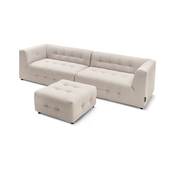 Beżowa sofa 324 cm Kleber – Bobochic Paris-image-3