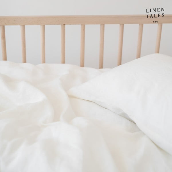 Lniana pościel dziecięca jednoosobowa 140x200 cm – Linen Tales-image-4