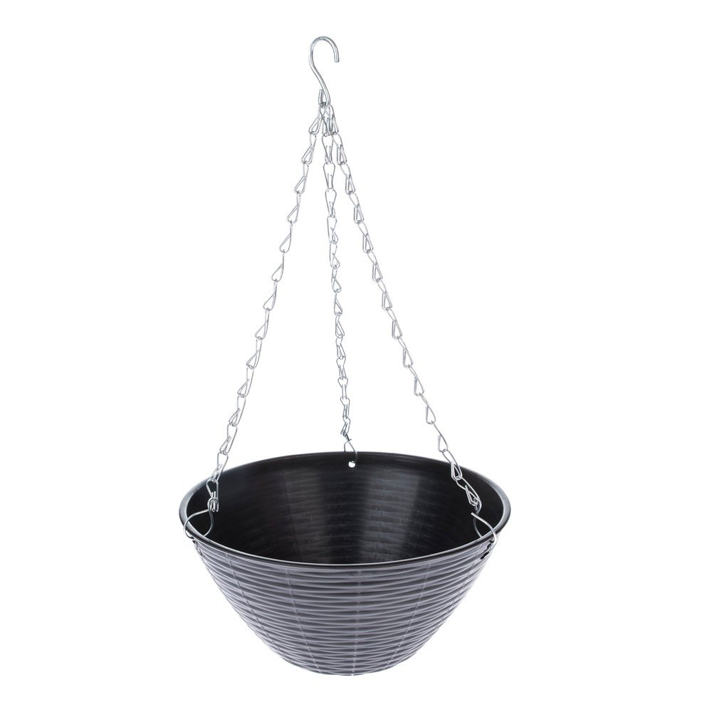 Plastikowa wisząca osłonka na doniczkę 3 szt. ø 30 cm – Dakls