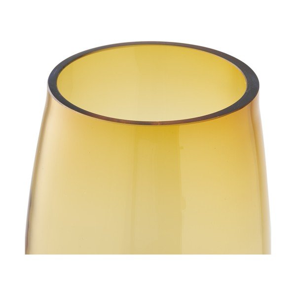 Pomarańczowy szklany wazon (wysokość 32 cm) – House Nordic-image-4