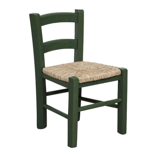 Zielone krzesło dziecięce Alis