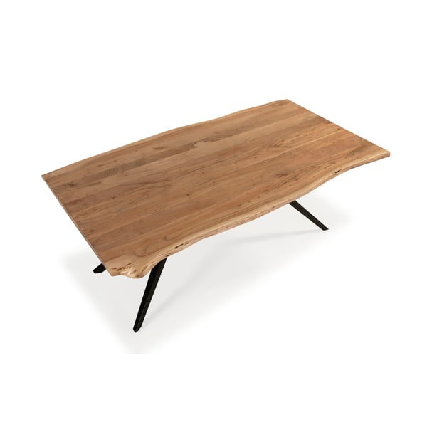 Stół z blatem z drewna akacjowego 100x200 cm Mudri – MOME-image-3