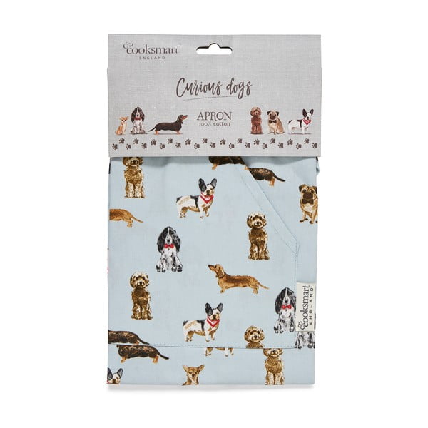 Bawełniany fartuch Cooksmart ® Curious Dogs-image-2