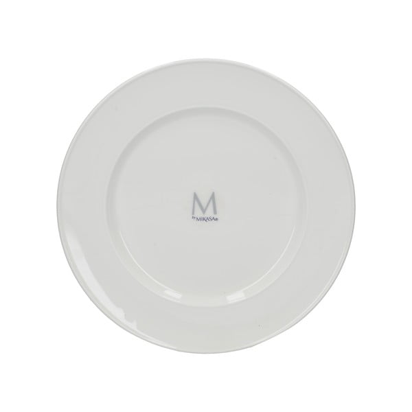 Biały porcelanowy talerz Mikasa Ridget, ø 22 cm-image-2