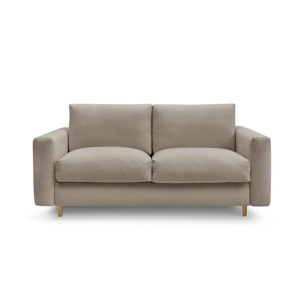 Szarobrązowa sofa do spania/rozkładana 220 cm Cocoone – Bobochic Paris