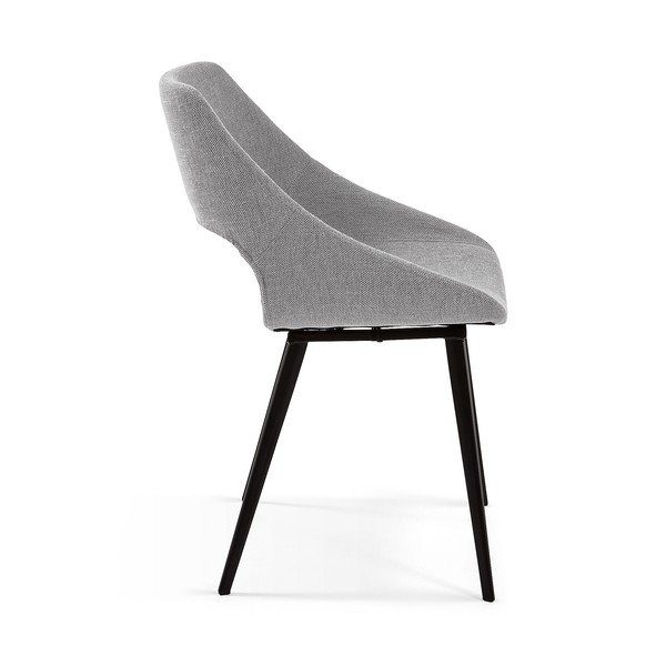 Jasnoszare krzesło do jadalni Kave Home Hest-image-2