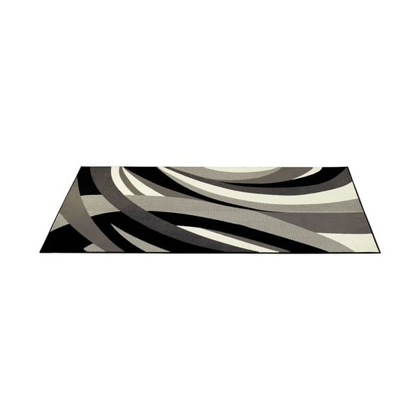 Szary dywan Hamla Curves, 160x230 cm