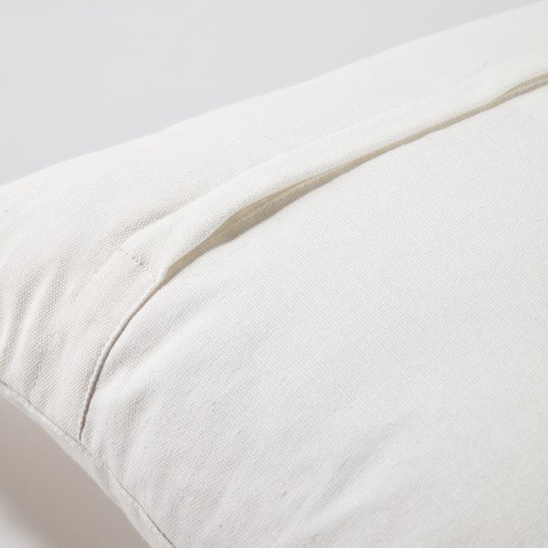 Biała poszewka na poduszkę z bawełny organicznej Kave Home Nahilin, 45x45 cm-image-2