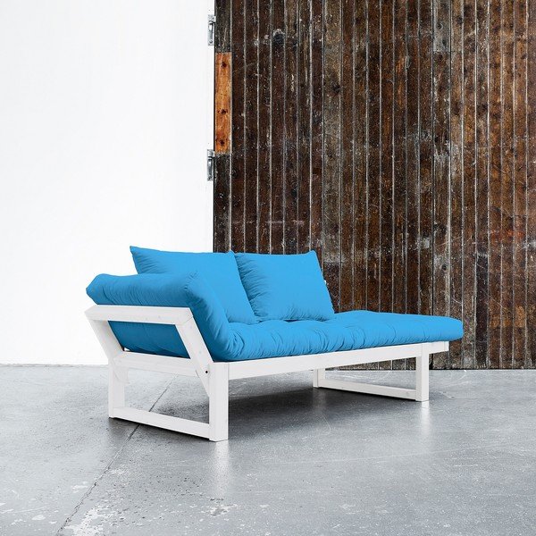 Sofa Karup Edge White/Horizon Blue-image-1