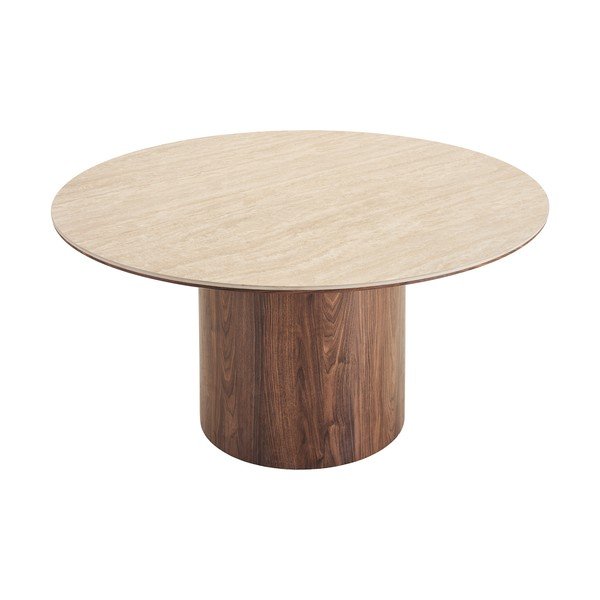 Okrągły stół z ceramicznym blatem ø 140 cm Delphi – House Nordic-image-2