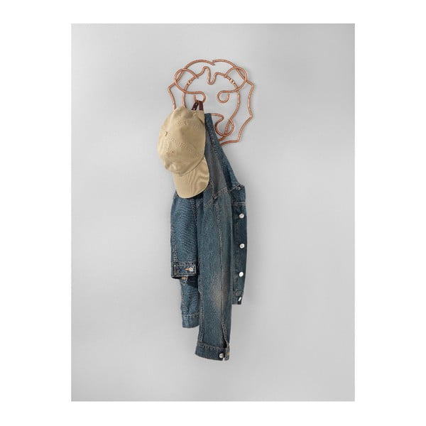 Wieszak w kształcie lwa Metaltex, szer. 27 cm-image-1